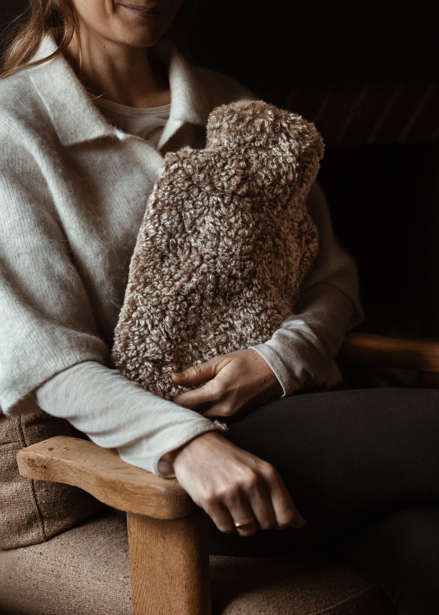 Bouillotte en peau de mouton de Nouvelle-Zélande - 4 coloris