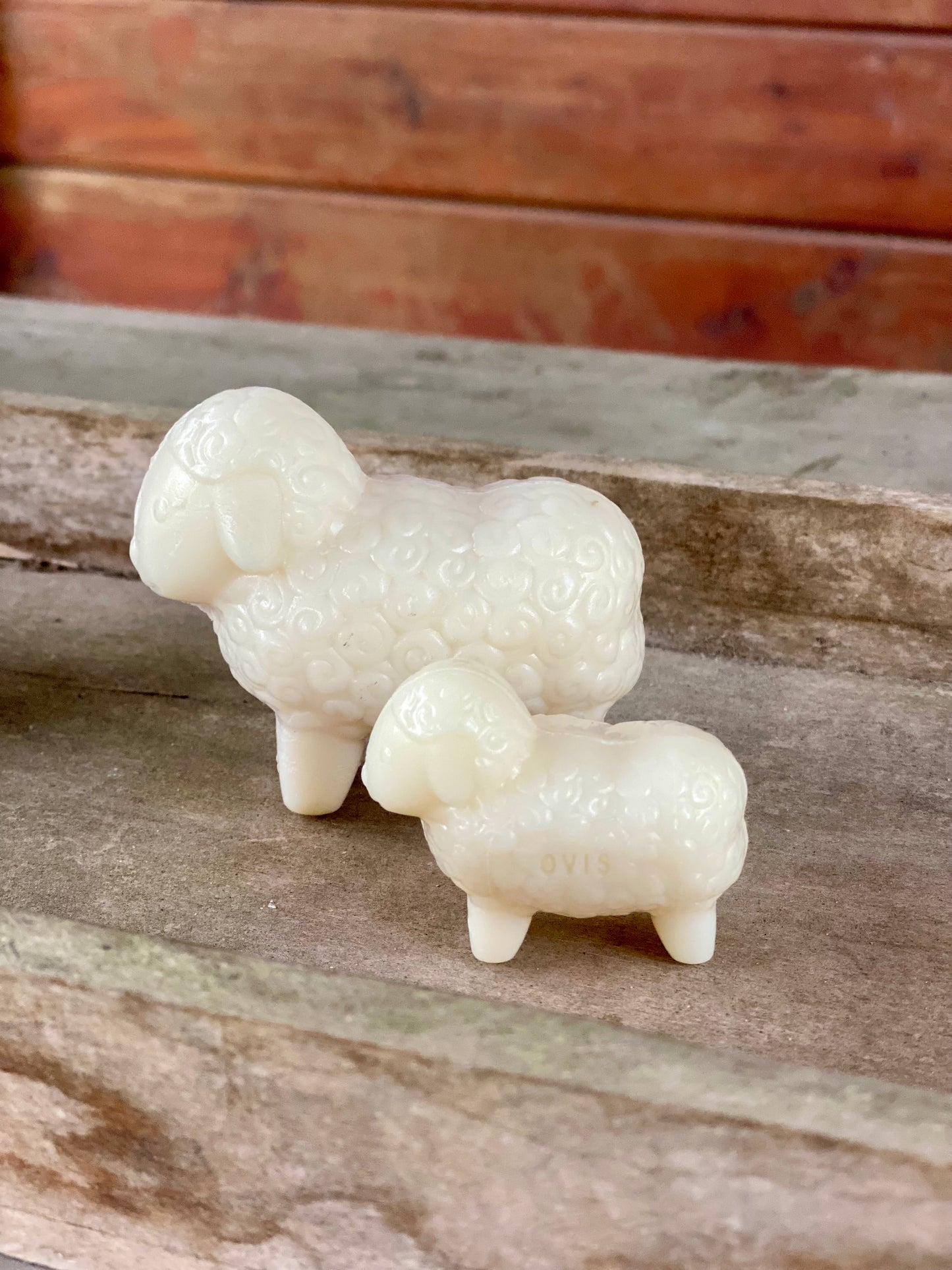 Savon mouton au lait de brebis - Parfum prairie - 2 formats