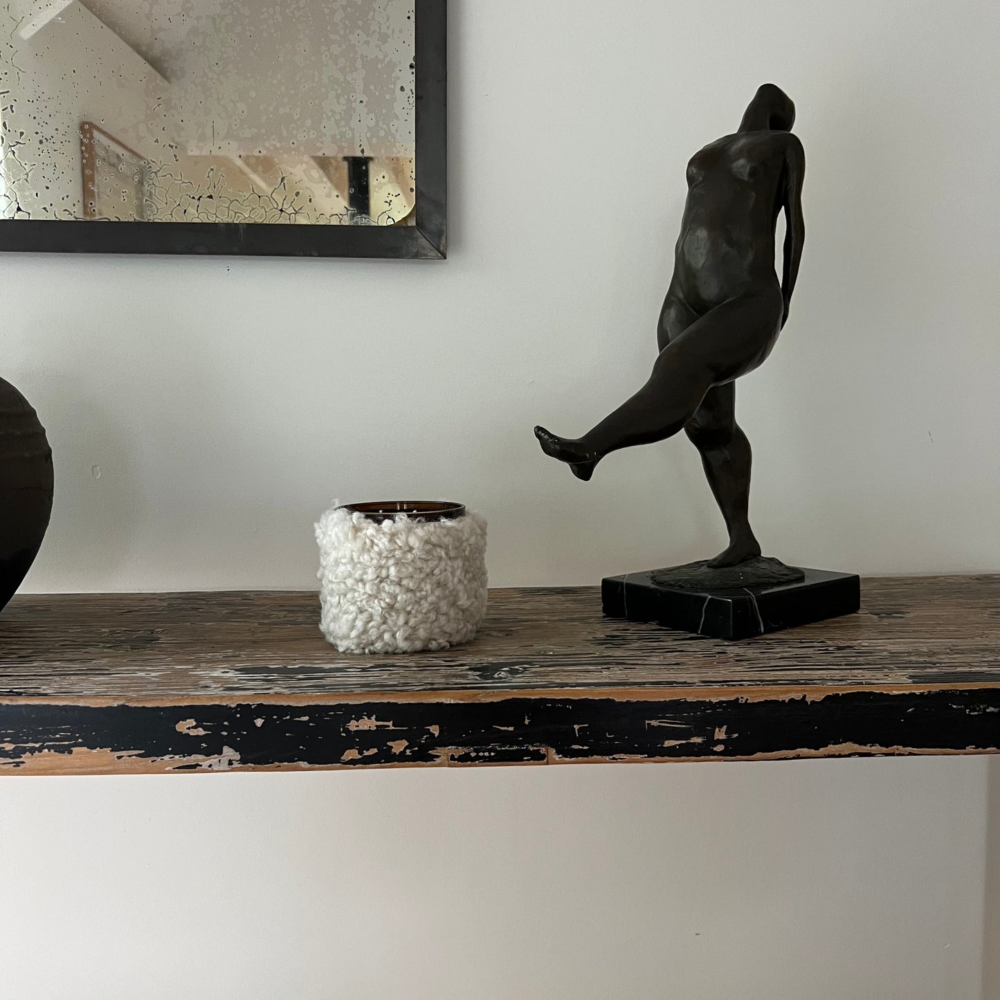 Bougie en peau de mouton de Nouvelle-Zélande