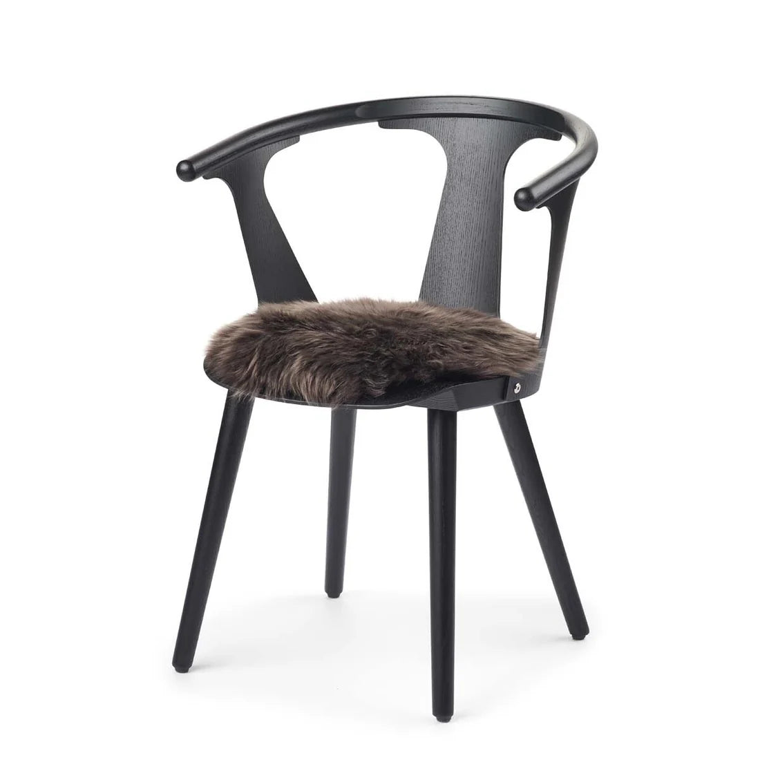 Galette de chaise en mouton de Nouvelle Zélande - 2 coloris Ø38cm